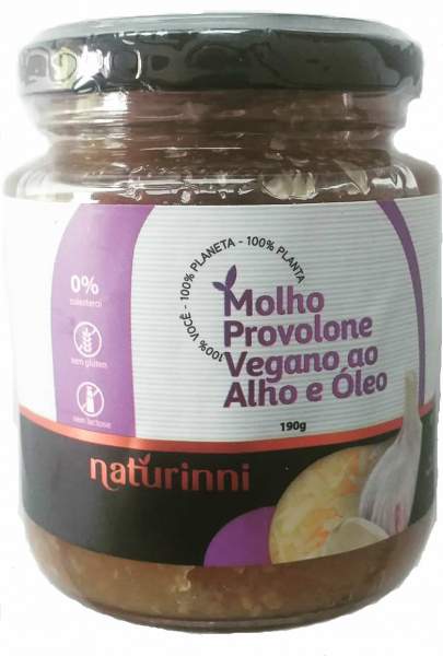 >Molho Provolone Vegano Alho / Oleo 190G